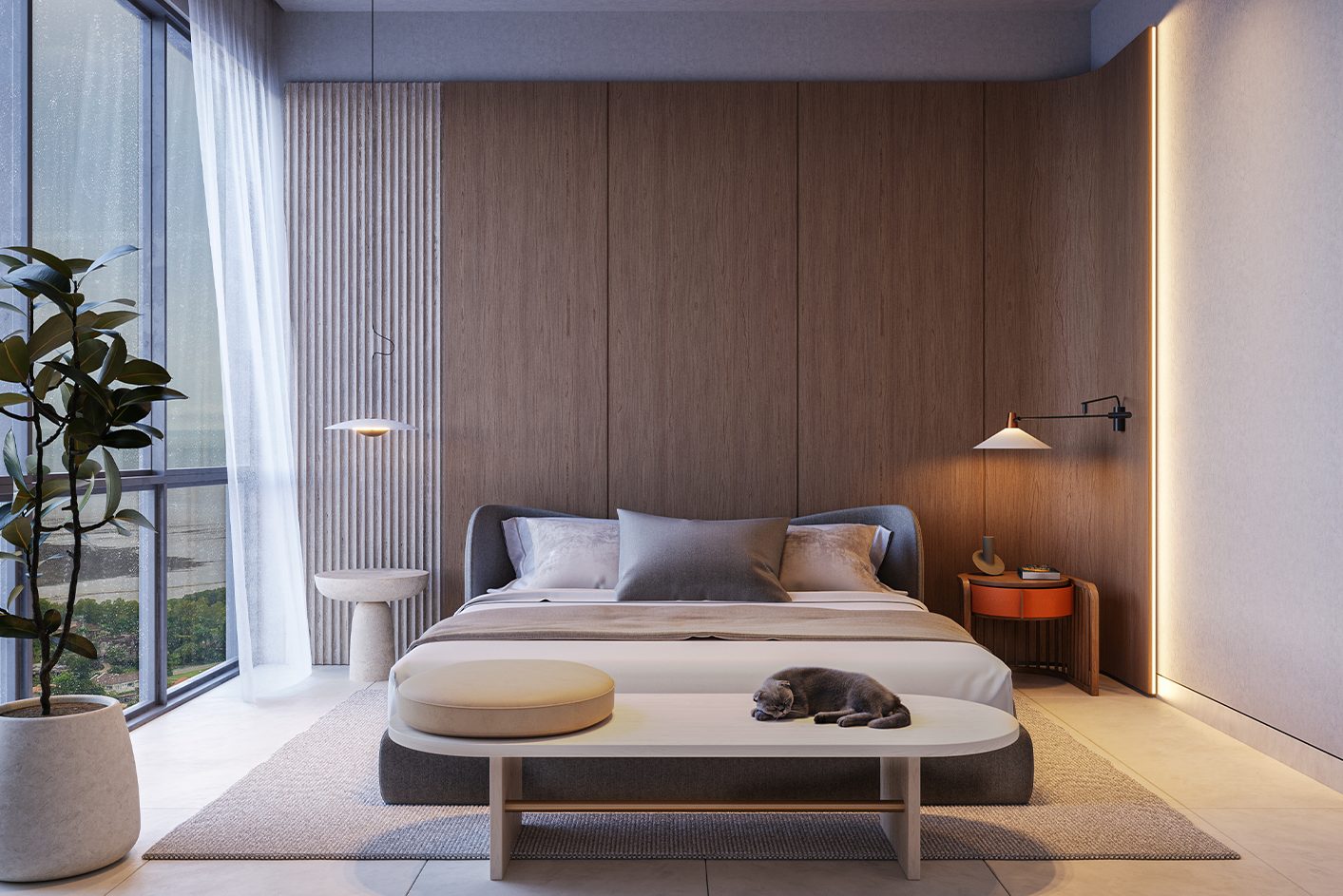Interior representativo — Bioma