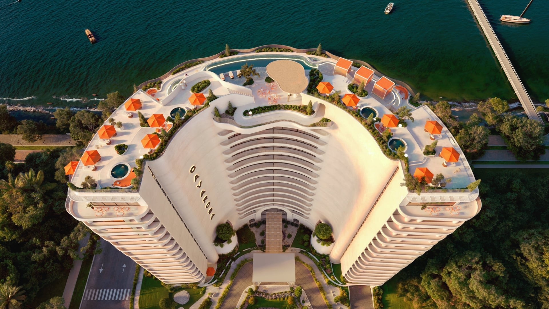 Fachada / exterior — Cavarosa Signature Residences